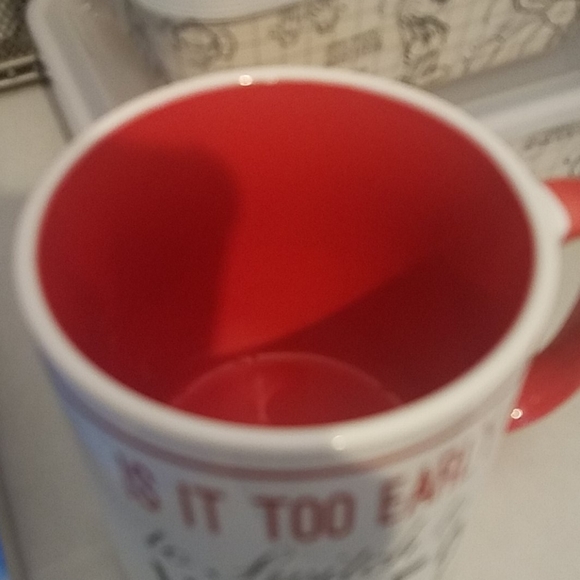 Oversized "switch to wine" Mug - Picture 2 of 2